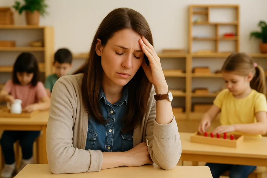 Teacher Burnout in Montessori Schools