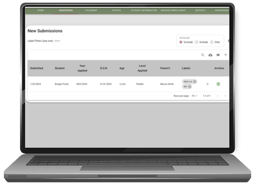 Montessori school administration software